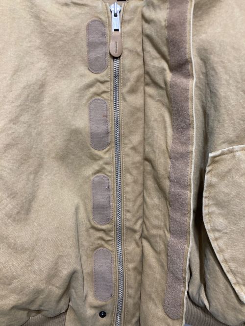 entire studios（エンタイアスタジオ）entire studios (エンタイアスタジオ) W2 BOMBER DUST　W2ボンバーダスト ベージュ サイズ:ｌの古着・服飾アイテム