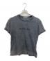 Acne studios（アクネ ストゥディオス）の古着「ぼかしロゴTシャツ」｜グレー