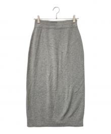 theory（セオリー）の古着「ROYAL WOOL MAXI SKIRT」｜グレー