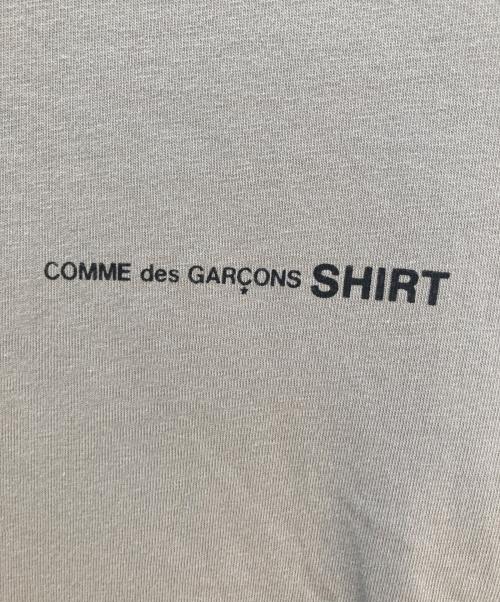 COMME des GARCONS SHIRT（コムデギャルソンシャツ）COMME des GARCONS SHIRT (コムデギャルソンシャツ) 半袖Tシャツ グレー サイズ:Mの古着・服飾アイテム