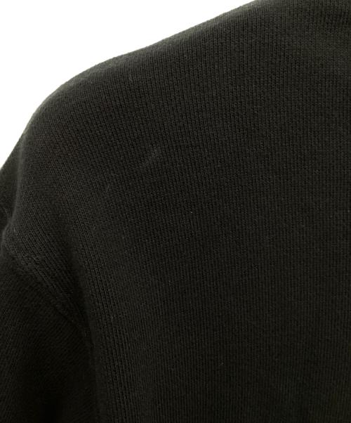 maison kitsune（メゾンキツネ）maison kitsune (メゾンキツネ) ADER error (アーダーエラー) エンブロイダリークルーネックスウェット ブラック サイズ:A1の古着・服飾アイテム