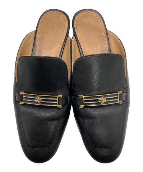 TORY BURCH（トリーバーチ）TORY BURCH (トリーバーチ) AMELIA BACKLESS LOAFER ブラック サイズ:8の古着・服飾アイテム