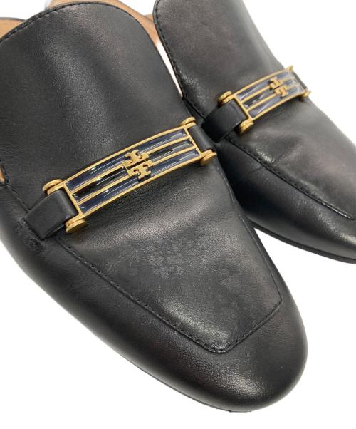 TORY BURCH（トリーバーチ）TORY BURCH (トリーバーチ) AMELIA BACKLESS LOAFER ブラック サイズ:8の古着・服飾アイテム