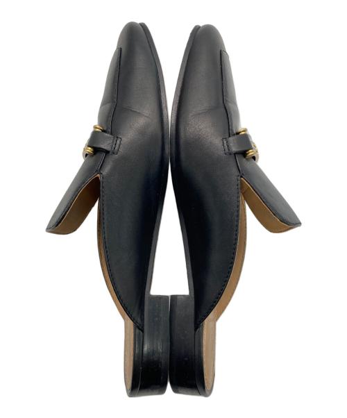 TORY BURCH（トリーバーチ）TORY BURCH (トリーバーチ) AMELIA BACKLESS LOAFER ブラック サイズ:8の古着・服飾アイテム