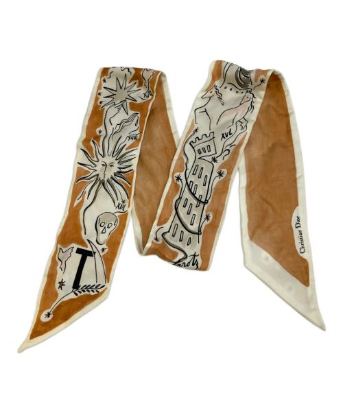 Dior（ディオール）Dior (ディオール) ミッツァスカーフ ベージュの古着・服飾アイテム