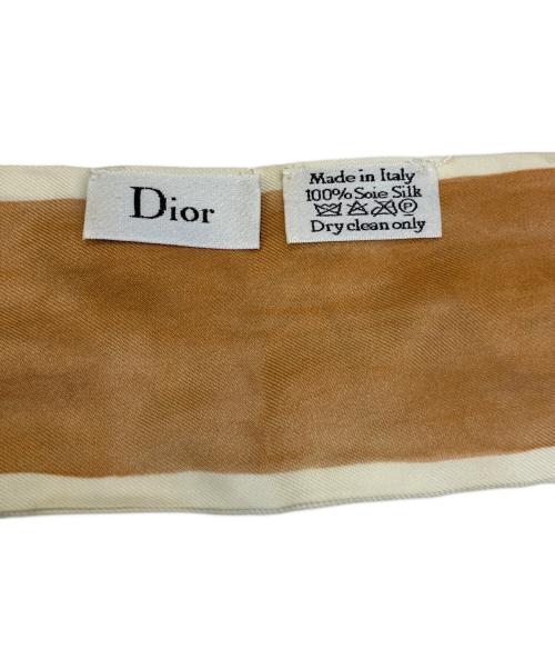 Dior（ディオール）Dior (ディオール) ミッツァスカーフ ベージュの古着・服飾アイテム