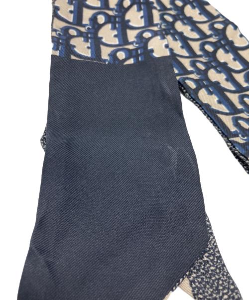 Christian Dior（クリスチャン ディオール）Christian Dior (クリスチャン ディオール) ミッツァスカーフ ネイビーの古着・服飾アイテム