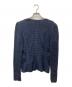 GIORGIO ARMANI (ジョルジョアルマーニ) ジップカーディガン ネイビー サイズ:42：3000円
