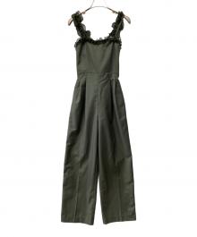 Ameri（アメリ）の古着「MEDI 2WAY FRILL ROMPERS」｜カーキ