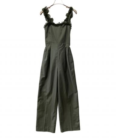 中古・古着通販】AMERI (アメリ) MEDI 2WAY FRILL ROMPERS カーキ