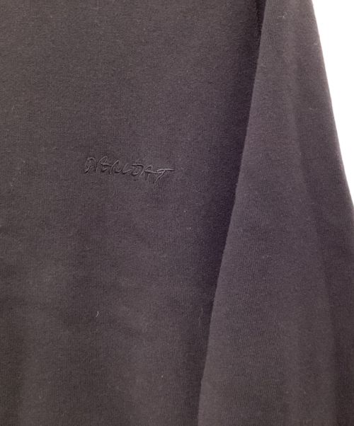 OVERCOAT（オーバーコート）OVERCOAT (オーバーコート) Wool Knit Crewneck Pullover ブラック サイズ:表記なしの古着・服飾アイテム