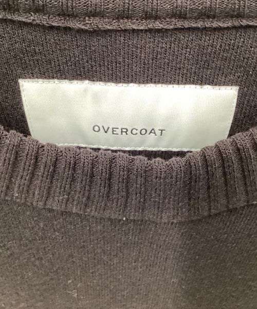 OVERCOAT（オーバーコート）OVERCOAT (オーバーコート) Wool Knit Crewneck Pullover ブラック サイズ:表記なしの古着・服飾アイテム