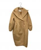 eimy istoireエイミーイストワール）の古着「ピークドラペルコクーンコート 1122600066」｜ベージュ