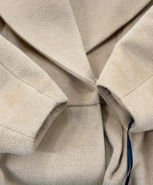 eimy istoire（エイミーイストワール）eimy istoire (エイミーイストワール) ピークドラペルコクーンコート 1122600066 ベージュ サイズ:S 未使用品の古着・服飾アイテム