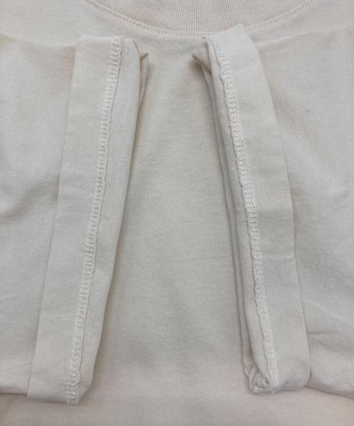 Maison Margiela（メゾンマルジェラ）Maison Margiela (メゾンマルジェラ) オーガニックコットンTシャツ アイボリー サイズ:Mの古着・服飾アイテム