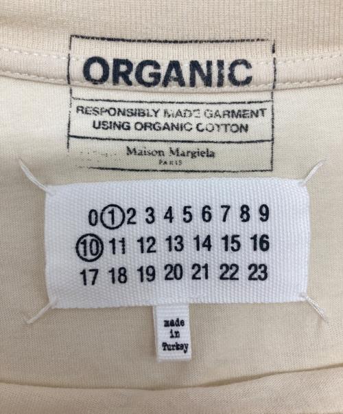 Maison Margiela（メゾンマルジェラ）Maison Margiela (メゾンマルジェラ) オーガニックコットンTシャツ アイボリー サイズ:Mの古着・服飾アイテム