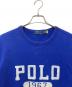 POLO RALPH LAUREN (ポロ・ラルフローレン) クルーネックスウェット ブルー サイズ:M：3000円