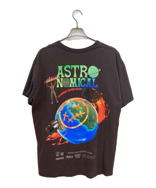 Travis Scott（トラヴィススコット）Travis Scott (トラヴィス・スコット) Fortnite (フォートナイト) SICKO EVENT T-SHIRT ブラウン サイズ:Lの古着・服飾アイテム