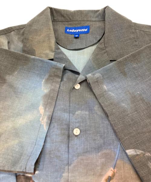Lafayette（ラファイエット）Lafayette (ラファイエット) オープンカラーシャツ グレー サイズ:Mの古着・服飾アイテム
