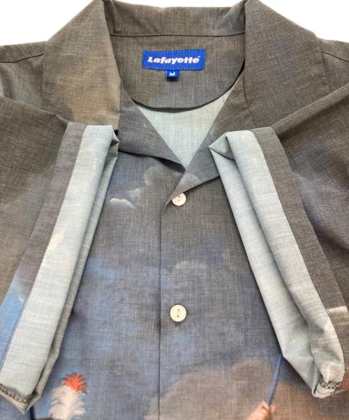 Lafayette（ラファイエット）Lafayette (ラファイエット) オープンカラーシャツ グレー サイズ:Mの古着・服飾アイテム