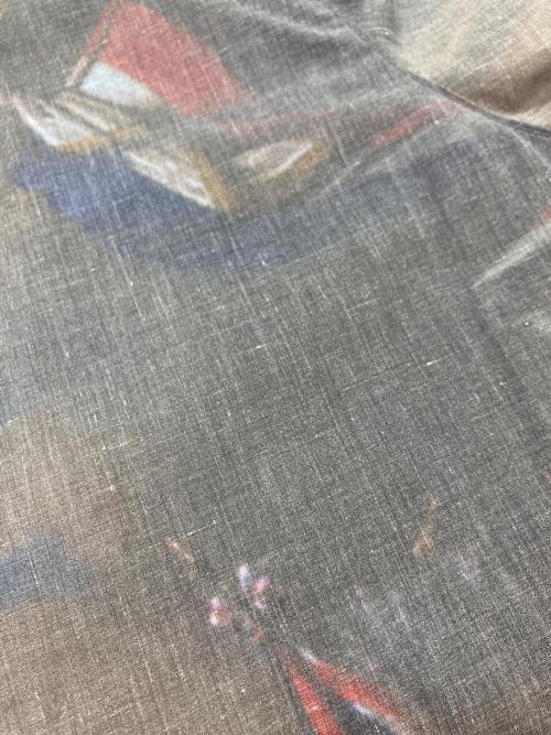 Lafayette（ラファイエット）Lafayette (ラファイエット) オープンカラーシャツ グレー サイズ:Mの古着・服飾アイテム