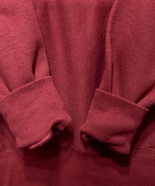 Champion REVERSE WEAVE（チャンピオン リバース ウィーブ）Champion REVERSE WEAVE (チャンピオン リバース ウィーブ) The Almeda Club (ザアラメダクラブ) Box Logo Hoodie レッド サイズ:Mの古着・服飾アイテム