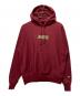 Champion REVERSE WEAVE（チャンピオン リバース ウィーブ）の古着「Box Logo Hoodie」｜レッド