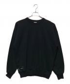 WTAPSダブルタップス）の古着「バックプリントスウェット」｜ブラック