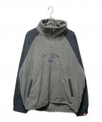 UMBRO×9090アンブロ×9090）の古着「ハーフジッププルオーバー」｜グレー