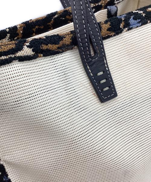 A VACATION（ア ヴァケーション）A VACATION (ア ヴァケーション) BREAD MESH LEOPARD アイボリーの古着・服飾アイテム
