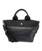 Breath TOPKAPIブレストプカピ）の古着「RIPPLE 2WAYトートバッグ」｜ブラック