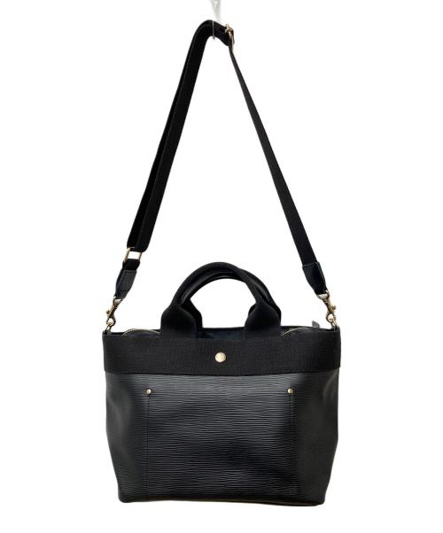 Breath TOPKAPI（ブレストプカピ）Breath TOPKAPI (ブレストプカピ) RIPPLE 2WAYトートバッグ ブラックの古着・服飾アイテム