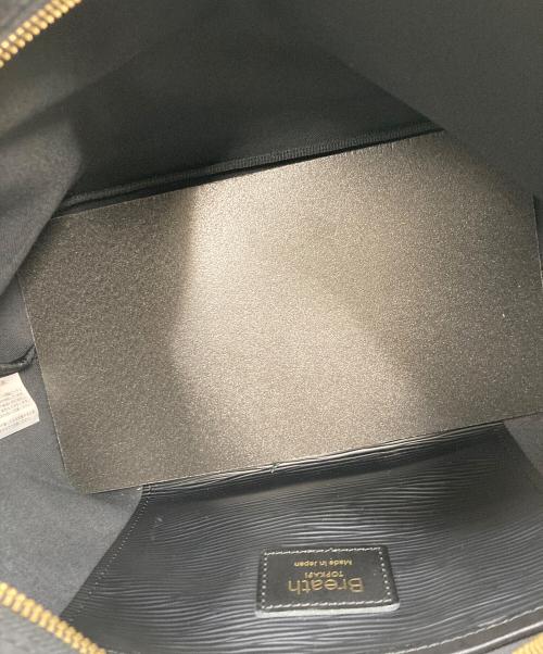 Breath TOPKAPI（ブレストプカピ）Breath TOPKAPI (ブレストプカピ) RIPPLE 2WAYトートバッグ ブラックの古着・服飾アイテム