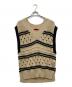 MAX&Co.（マックスアンドコー）の古着「Oversized Sweater Vest」｜ベージュ