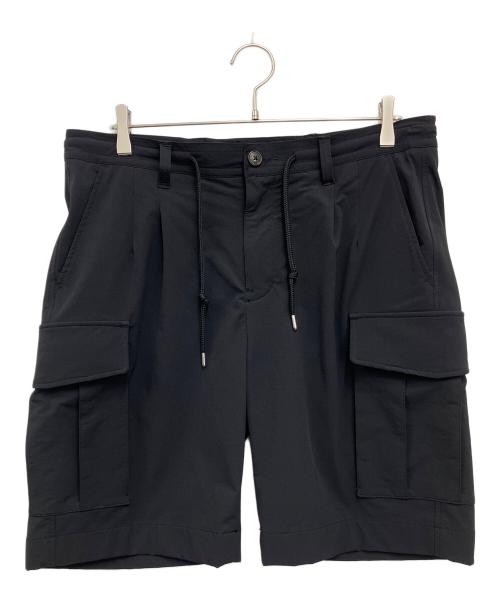 1piu1uguale3（ウノピュウノウグァーレトレ）1piu1uguale3 (ウノピュウノウグァーレトレ) CARGO SHORTS(カーゴショーツ) ブラック サイズ:VIの古着・服飾アイテム