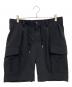 1piu1uguale3（ウノピュウノウグァーレトレ）の古着「CARGO SHORTS(カーゴショーツ)」｜ブラック