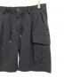 中古・古着 1piu1uguale3 (ウノピュウノウグァーレトレ) CARGO SHORTS(カーゴショーツ) ブラック サイズ:VI：12000円