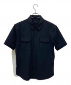 1piu1uguale3ウノピュウノウグァーレトレ）の古着「S/S SAFARI SHIRTS」｜ブラック