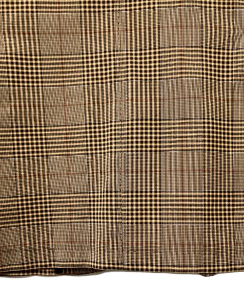 TAGLIATORE（タリアトーレ）TAGLIATORE (タリアトーレ) チェックストレッチウール2Bジャケット ブラウン サイズ:48の古着・服飾アイテム