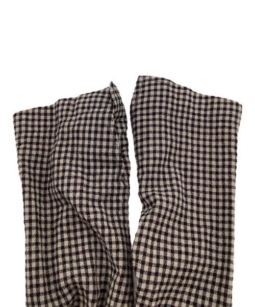 TAGLIATORE（タリアトーレ）TAGLIATORE (タリアトーレ) ギンガムチェックストレッチウール2Bジャケット グレー サイズ:48の古着・服飾アイテム