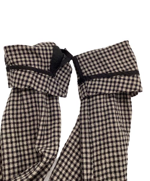 TAGLIATORE（タリアトーレ）TAGLIATORE (タリアトーレ) ギンガムチェックストレッチウール2Bジャケット グレー サイズ:48の古着・服飾アイテム