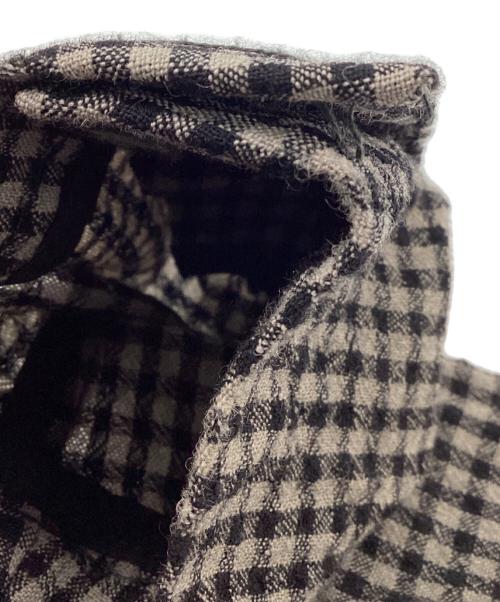 TAGLIATORE（タリアトーレ）TAGLIATORE (タリアトーレ) ギンガムチェックストレッチウール2Bジャケット グレー サイズ:48の古着・服飾アイテム