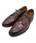 Florsheim Imperial Kenmoorフローシャイム インペリアル ケンムーア）の古着「ウィングチップシューズ」｜バーガンディー