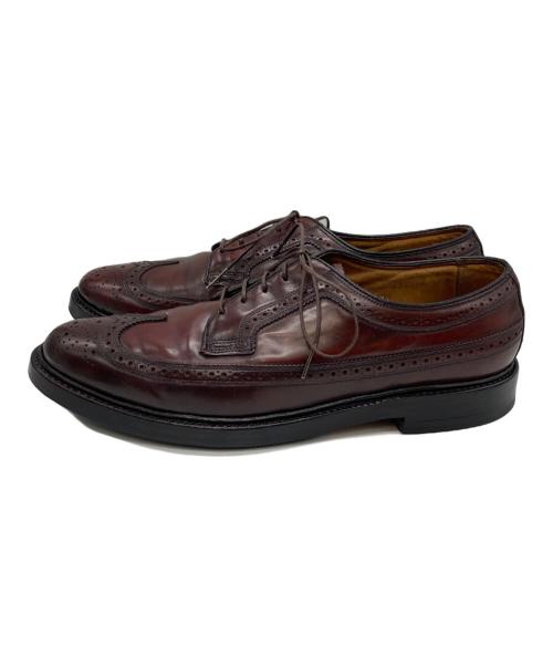 Florsheim Imperial Kenmoor（フローシャイム インペリアル ケンムーア）Florsheim Imperial Kenmoor (フローシャイム インペリアル ケンムーア) ウィングチップシューズ バーガンディー サイズ:9.5の古着・服飾アイテム