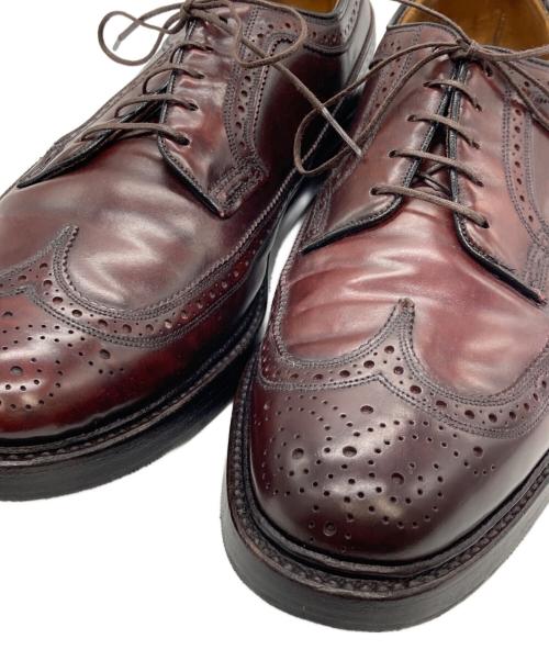 Florsheim Imperial Kenmoor（フローシャイム インペリアル ケンムーア）Florsheim Imperial Kenmoor (フローシャイム インペリアル ケンムーア) ウィングチップシューズ バーガンディー サイズ:9.5の古着・服飾アイテム