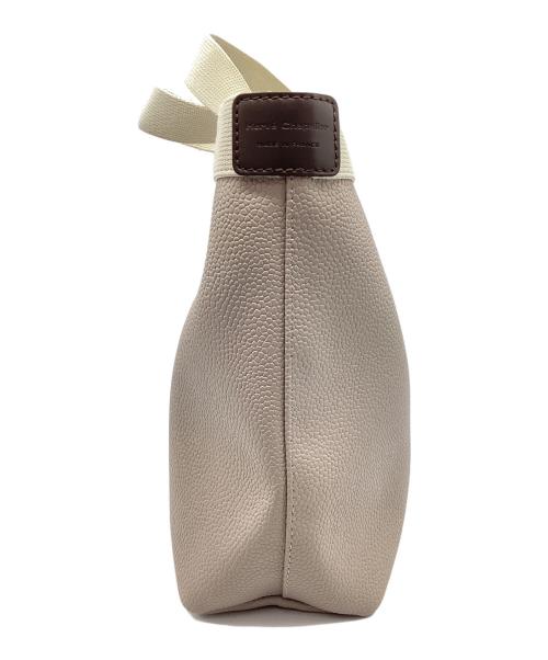 Herve Chapelier（エルベシャプリエ）Herve Chapelier (エルベシャプリエ) コーテッドキャンバススクエアトートB5サイズ マスティック×イヴォワールの古着・服飾アイテム