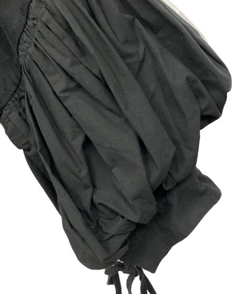 ENFOLD（エンフォルド）ENFOLD (エンフォルド) タイプライター レイヤーライクPULLOVER ブラック サイズ:38　の古着・服飾アイテム