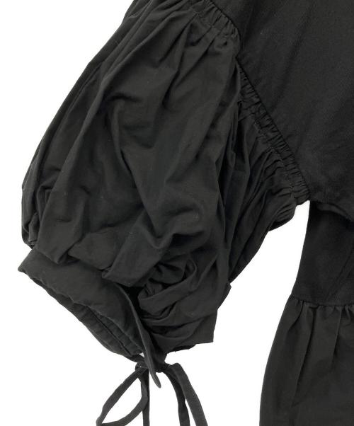 ENFOLD（エンフォルド）ENFOLD (エンフォルド) タイプライター レイヤーライクPULLOVER ブラック サイズ:38　の古着・服飾アイテム