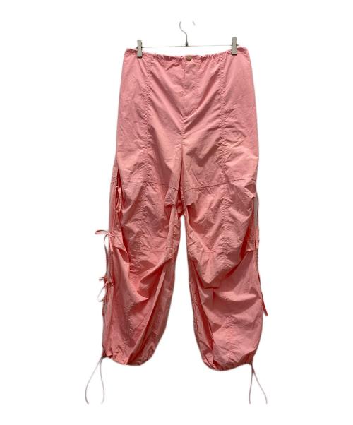 MAISON SPECIAL（メゾンスペシャル）MAISON SPECIAL (メゾンスペシャル) サイドリボン2WAYパンツ ピンク サイズ:FERRの古着・服飾アイテム