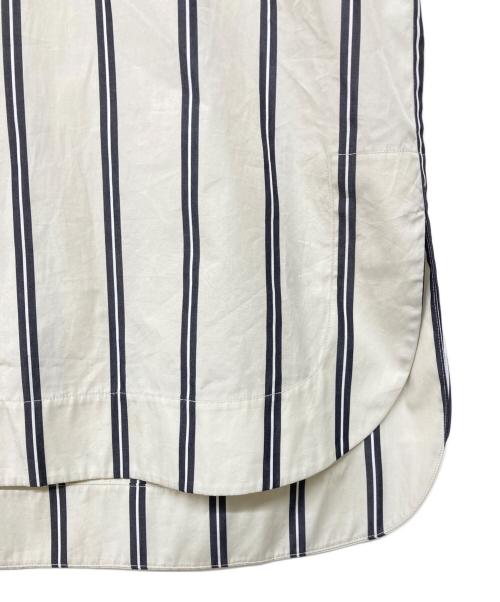 theory（セオリー）theory (セオリー) VENTURA STRIPE SL HI LOW TUNIC ベージュ サイズ:Sの古着・服飾アイテム